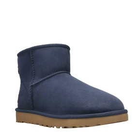 ΓΥΝΑΙΚΕΙΑ ΔΕΡΜΑΤΙΝΑ ΜΠΟΤΑΚΙΑ CLASSIC MINI II | Μπλε Σκούρο 40