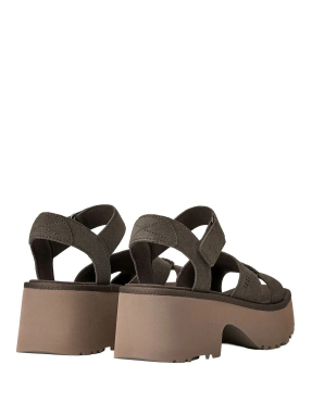 ΓΥΝΑΙΚΕΙΑ ΠΕΔΙΛΑ LOW NEW HEIGHTS ANKLE STRAP | Καφέ Σκούρο 38.5