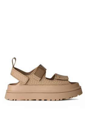 ΓΥΝΑΙΚΕΙΑ ΣΑΝΔΑΛΙΑ LOW GOLDENGLOW EMBOSSED | Μπεζ 40