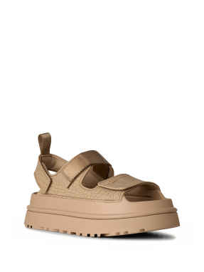 ΓΥΝΑΙΚΕΙΑ ΣΑΝΔΑΛΙΑ LOW GOLDENGLOW EMBOSSED | Μπεζ 40