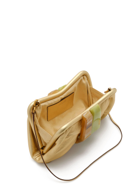 ΓΥΝΑΙΚΕΙΑ ΤΣΑΝΤΑ CLUTCH JULITA | Χρυσό