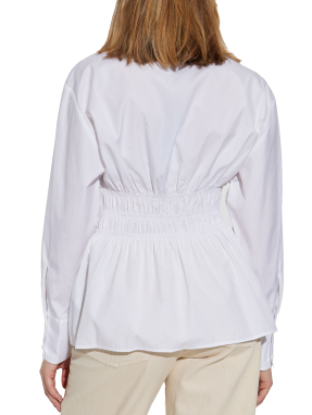 ΓΥΝΑΙΚΕΙΟ ΠΟΥΚΑΜΙΣΟ | Λευκό M