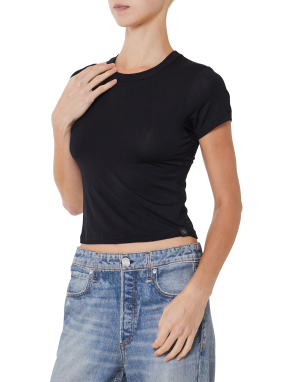 ΓΥΝΑΙΚΕΙΟ T-SHIRT LUCA | Μαύρο 001 XS