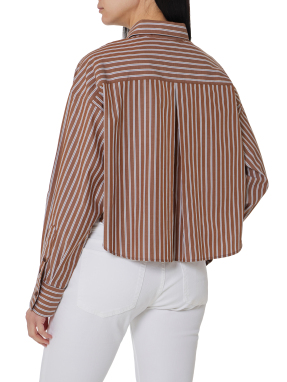 ΓΥΝΑΙΚΕΙΟ ΠΟΥΚΑΜΙΣΟ MARIN CROPPED | Ριγέ  XS