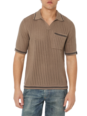 ΑΝΔΡΙΚΗ POLO ΜΠΛΟΥΖΑ | Μπεζ XXL