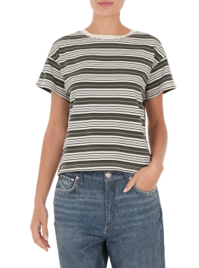 ΓΥΝΑΙΚΕΙΟ T-SHIRT KELLY STRIPE | Ριγέ  S