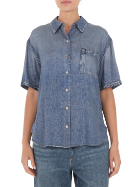 ΓΥΝΑΙΚΕΙΟ DENIM ΠΟΥΚΑΜΙΣΟ MIRAMAR SLINK | Μπλε S