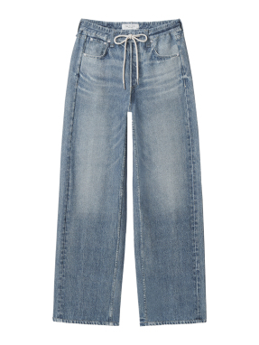 ΓΥΝΑΙΚΕΙΟ DENIM ΠΑΝΤΕΛΟΝΙ RB MIRAMAR TRRY DRWCRD WDE LEG | Γαλάζιο S
