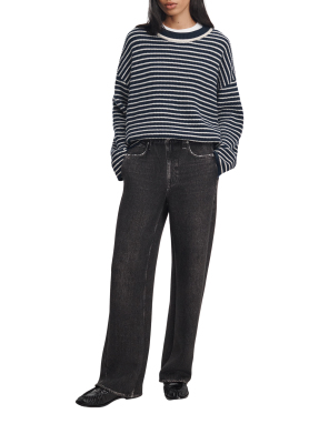 ΓΥΝΑΙΚΕΙΟ DENIM ΠΑΝΤΕΛΟΝΙ MIRAMAR MALLOW WIDE PULL ON | Μαύρο M