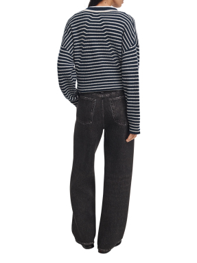 ΓΥΝΑΙΚΕΙΟ DENIM ΠΑΝΤΕΛΟΝΙ MIRAMAR MALLOW WIDE PULL ON | Μαύρο M