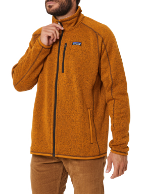 ΑΝΔΡΙΚΗ ΖΑΚΕΤΑ BETTER SWEATER | Πορτοκαλί XL