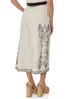 ΓΥΝΑΙΚΕΙΟ CROPPED ΠΑΝΤΕΛΟΝΙ | Εκρού EU 42