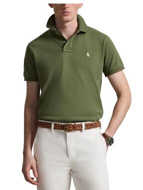 ΑΝΔΡΙΚΗ POLO ΜΠΛΟΥΖΑ | Χακί XXL