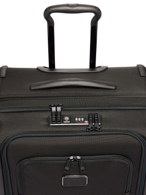 ΜΕΣΑΙΑ ΒΑΛΙΤΣΑ ALPHA 3 SHORT TRIP 4 WHEELED EXPANDABLE | Μαύρο