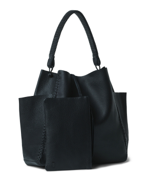 ΓΥΝΑΙΚΕΙΑ ΔΕΡΜΑΤΙΝΗ ΤΣΑΝΤΑ ΩΜΟΥ | Μαύρο