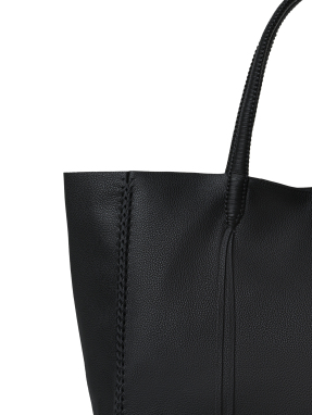 ΓΥΝΑΙΚΕΙΑ ΔΕΡΜΑΤΙΝΗ ΤΣΑΝΤΑ TOTE | Μαύρο