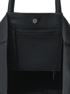 ΓΥΝΑΙΚΕΙΑ ΔΕΡΜΑΤΙΝΗ ΤΣΑΝΤΑ TOTE | Μαύρο