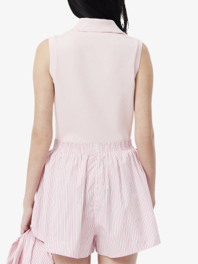 ΓΥΝΑΙΚΕΙΑ ΑΜΑΝΙΚΗ COTTON PIQUE POLO | Ροζ EU 34