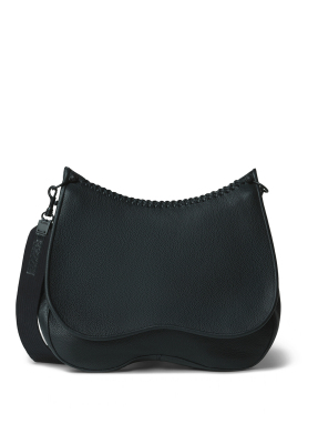 ΓΥΝΑΙΚΕΙΑ ΔΕΡΜΑΤΙΝΗ ΤΣΑΝΤΑ ΧΙΑΣΤΙ SADDLE | Μαύρο