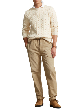 ΑΝΔΡΙΚΟ ΠΟΥΛΟΒΕΡ ΜΕ ΛΟΓΟΤΥΠΟ | Εκρού L