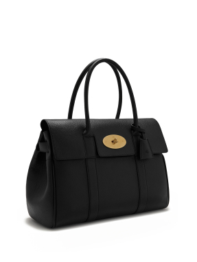 ΓΥΝΑΙΚΕΙΑ ΔΕΡΜΑΤΙΝΗ ΤΣΑΝΤΑ ΧΕΙΡΟΣ BAYSWATER SMALL CLASSIC | Μαύρο