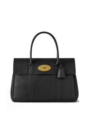 ΓΥΝΑΙΚΕΙΑ ΔΕΡΜΑΤΙΝΗ ΤΣΑΝΤΑ ΧΕΙΡΟΣ BAYSWATER SMALL CLASSIC | Μαύρο