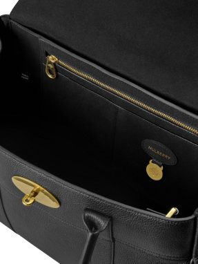 ΓΥΝΑΙΚΕΙΑ ΔΕΡΜΑΤΙΝΗ ΤΣΑΝΤΑ ΧΕΙΡΟΣ BAYSWATER SMALL CLASSIC | Μαύρο