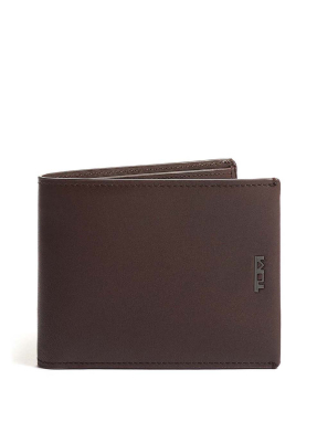 ΔΕΡΜΑΤΙΝΟ ΠΟΡΤΟΦΟΛΙ NASSAU DOUBLE | Καφέ