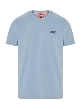 ΑΝΔΡΙΚΟ T-SHIRT ESSENTIAL LOGO | Γαλάζιο L