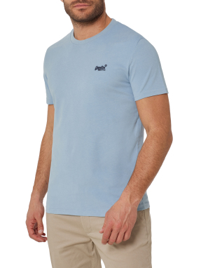 ΑΝΔΡΙΚΟ T-SHIRT ESSENTIAL LOGO | Γαλάζιο XXXL