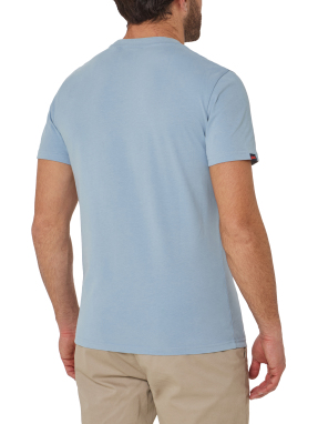 ΑΝΔΡΙΚΟ T-SHIRT ESSENTIAL LOGO | Γαλάζιο XXXL