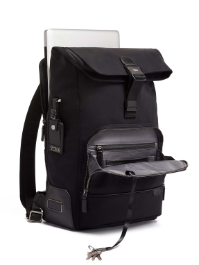 ΣΑΚΙΔΙΟ ΠΛΑΤΗΣ HARRISON OSBORN ROLL TOP | Μαύρο