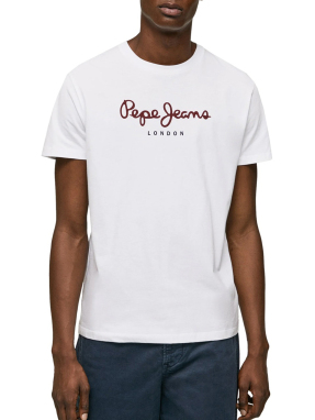 ΑΝΔΡΙΚΟ T-SHIRT ΜΕ ΛΟΓΟΤΥΠΟ | Λευκό S