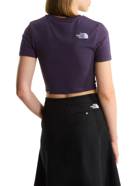 ΓΥΝΑΙΚΕΙΟ CROP T-SHIRT | Μωβ S