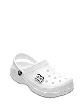 JIBBITZ™ CHARMS LETTER B | Ασπρόμαυρο UNIQUE ONE SIZE