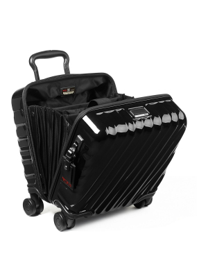 ΧΑΡΤΟΦΥΛΑΚΑΣ 19 DEGREE SMALL COMPACT 4 WHEELED | Μαύρο