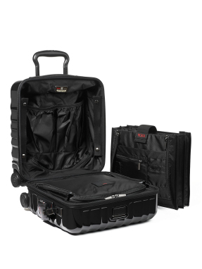 ΧΑΡΤΟΦΥΛΑΚΑΣ 19 DEGREE SMALL COMPACT 4 WHEELED | Μαύρο