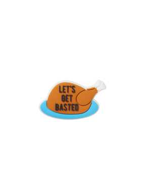 JIBBITZ™ CHARMS LETS GET BASTED TURKEY | Καφέ UNIQUE ONE SIZE