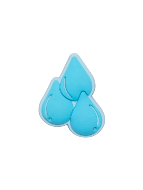 JIBBITZ™ CHARMS RAINDROP | Γαλάζιο UNIQUE ONE SIZE
