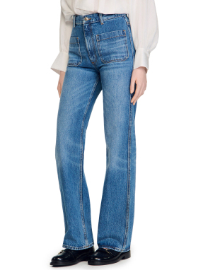 ΓΥΝΑΙΚΕΙΟ DENIM ΠΑΝΤΕΛΟΝΙ | Μπλε FR 42