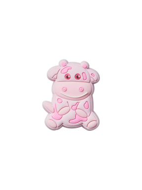 JIBBITZ™ CHARMS PINK COW | Ροζ UNIQUE ONE SIZE