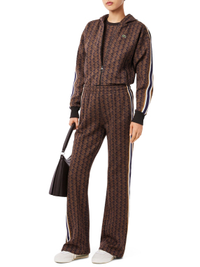 ΓΥΝΑΙΚΕΙΟ ΠΑΝΤΕΛΟΝΙ FLARED MONOGRAM | Καφέ EU 40