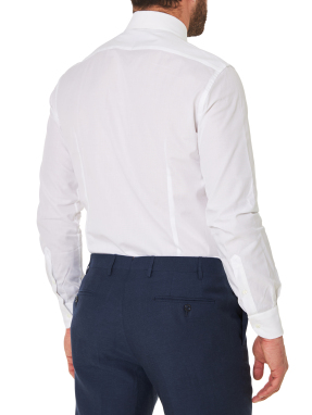 ΑΝΔΡΙΚΟ ΠΟΥΚΑΜΙΣΟ OXFORD | Λευκό EU 40