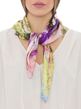 ΜΕΤΑΞΩΤΟ ΜΑΝΤΙΛΙ NIATA | Πολύχρωμο ONE SIZE