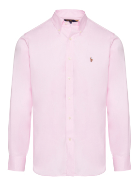 ΑΝΔΡΙΚΟ ΠΟΥΚΑΜΙΣΟ ΜΕ ΛΟΓΟΤΥΠΟ | Ροζ UK 17