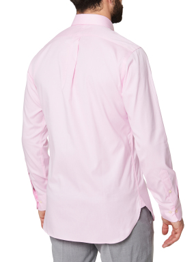 ΑΝΔΡΙΚΟ ΠΟΥΚΑΜΙΣΟ ΜΕ ΛΟΓΟΤΥΠΟ | Ροζ UK 17