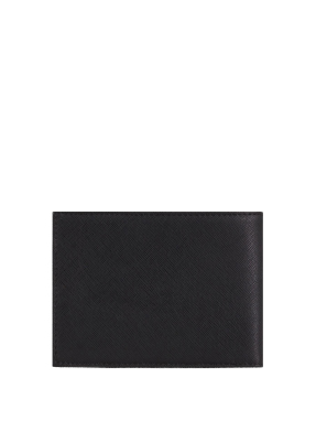 ΑΝΔΡΙΚΟ ΠΟΡΤΟΦΟΛΙ ΜΕ ΛΟΓΟΤΥΠΟ | Μαύρο