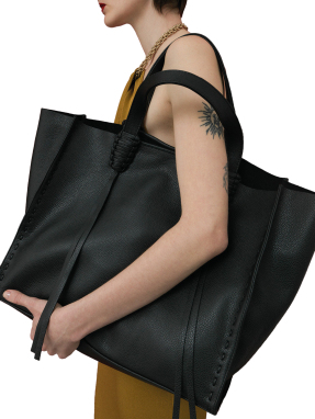 ΓΥΝΑΙΚΕΙΑ ΔΕΡΜΑΤΙΝΗ ΤΣΑΝΤΑ ARA TOTE | Μαύρο