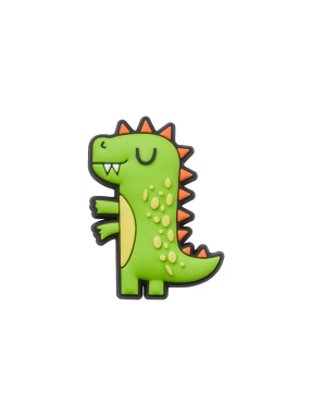 JIBBITZ™ CHARMS GREEN DINO | Πράσινο UNIQUE ONE SIZE