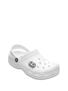 JIBBITZ™ CHARMS B&W NUMBER 6 | Ασπρόμαυρο UNIQUE ONE SIZE